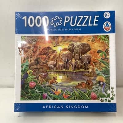 NEW -1000 piece puzzle African Kingdom