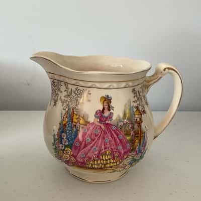 Antique jug -Weatherby by Hanley  Royal Falcon Ware