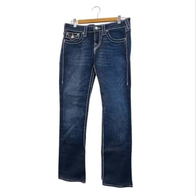 True Religion Womens  Size 28 Straight Leg Jeans Blue 
