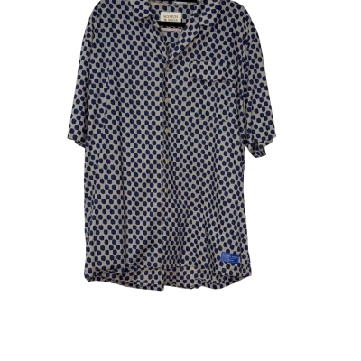Scotch & Soda Mens printed button up shirt Size XXL 