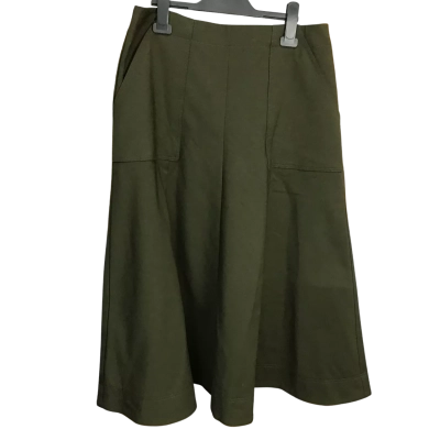 Veronika Maine Womens  Size 12 A-Line Style Midi Skirt