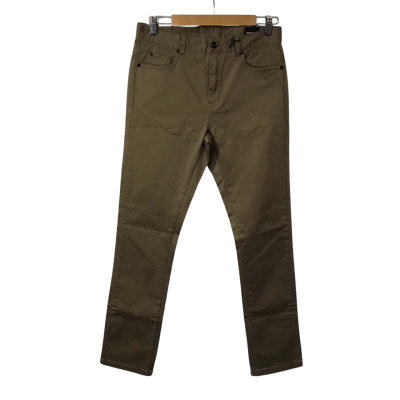 Tarocash Mens Size 30 Mustard Brown Regular Fit Chino Pants (new)