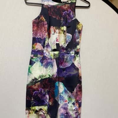  Womens  Size XS Multicoloured Dress
