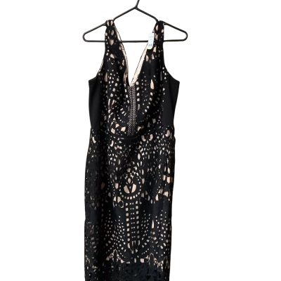 City Chic Womens Casual Dress Black  