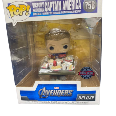 Funko Pop! Deluxe Marvel Avengers. Victory Shawarama - Captain America #758