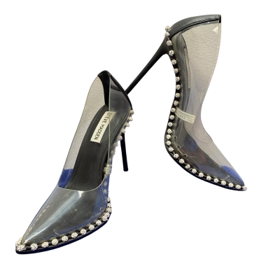 Steve Madden Womens Black  / Pattern / Silver 