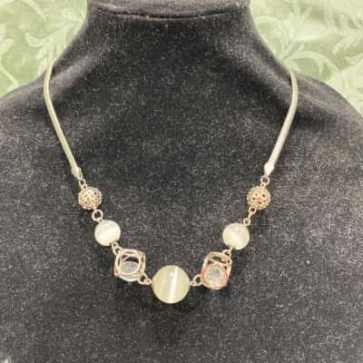  Womens Necklace Silver 