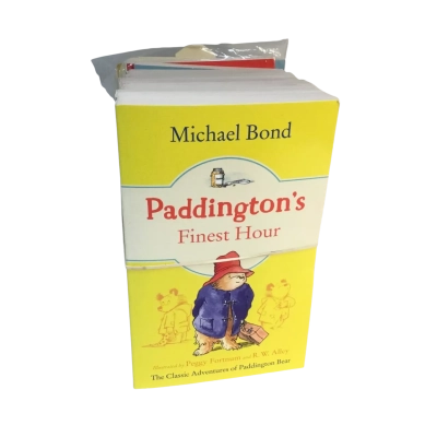 Paddington Books Michael Bond as pictured