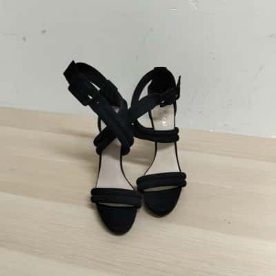 Kookai Womens  Size 38 Black Sky High Heels RRP$160