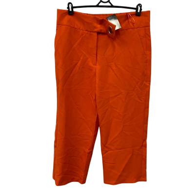 Heine Womens  Size 14(46) Cropped Pants Orange Brand New with Tag