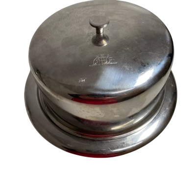 Mid Century Silver plated Muffin Dish Commissioned by Australian Federal Government