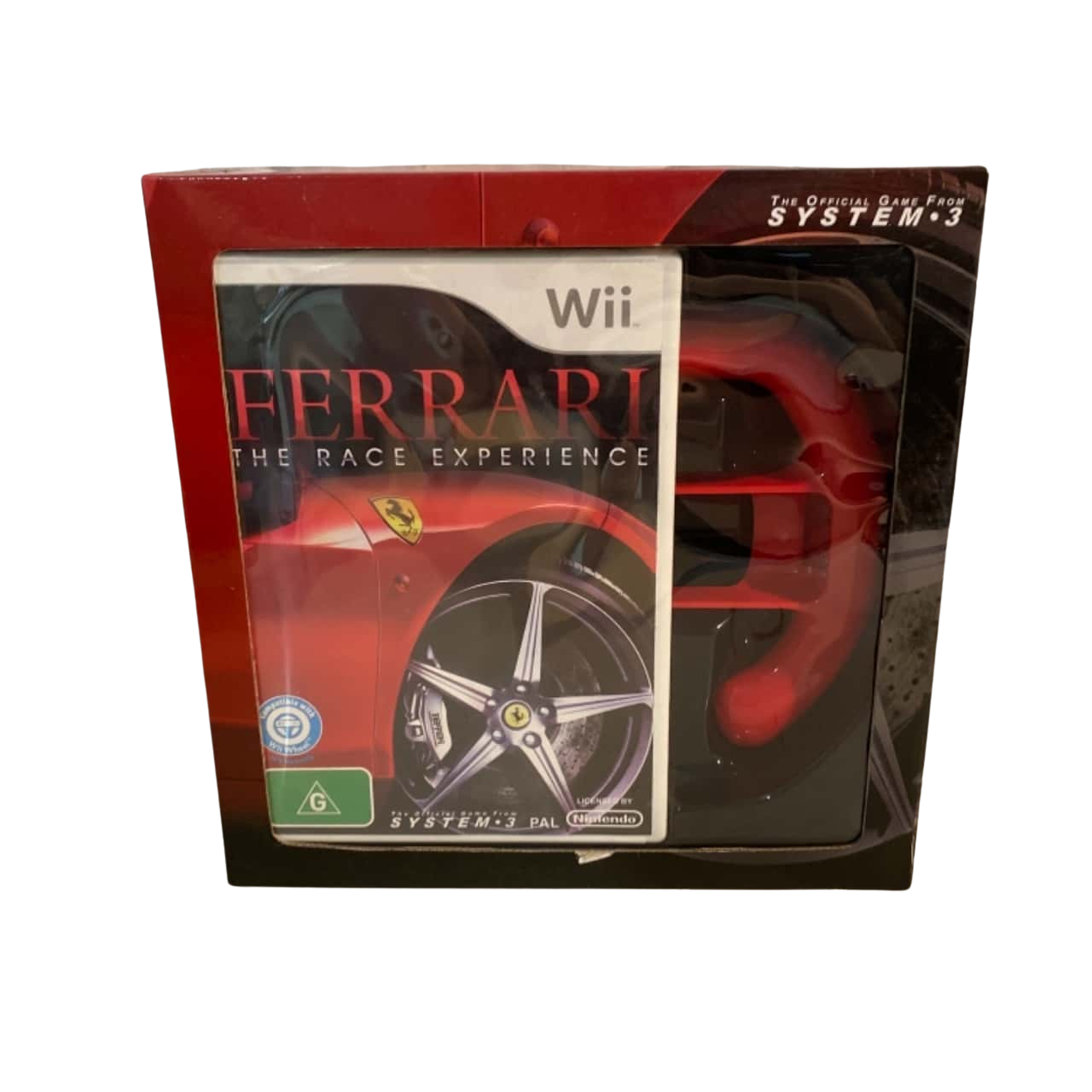 Ferrari: The Race Experience (Deluxe) – Jeu Wii – PAL – Très Bon État