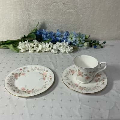 Vintage Royal Albert For All Seasons "Autumn Sunlight" Bone China Cup Saucer & Plate