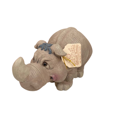 Rhino collectable Hand painted figurine 