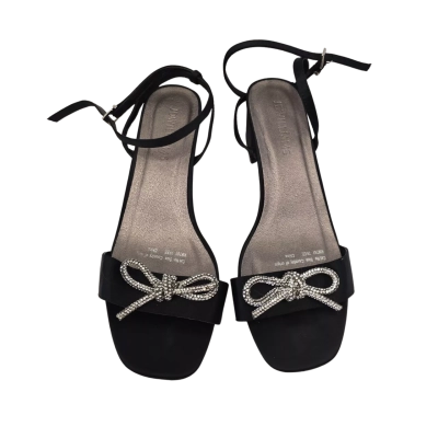  Womens  Size 8 J D Williams Black  Evening Shoes