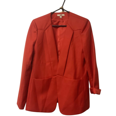 Womens Size 12 Jag Red Open Jacket 