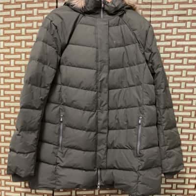 Mountain Warehouse Women’s Water Resistant Down Filled Power Hooded Jacket Size 20 Bomber Puffer Windbreaker Winter Khaki Skiing Snow Faux Fur Birthday Present Mothers Day 