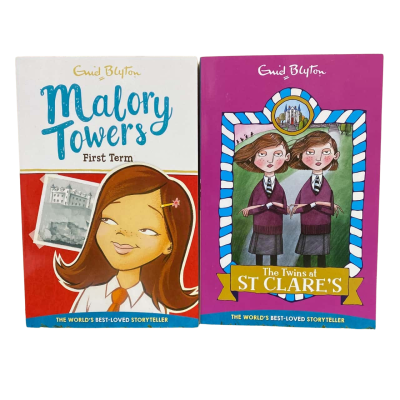 Malory Towers & The Twins At St Clare’s Book By Enid Blyton