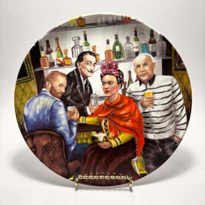 Fine Bone China “ Artists” Plate by Murillo Manzini for La La Land