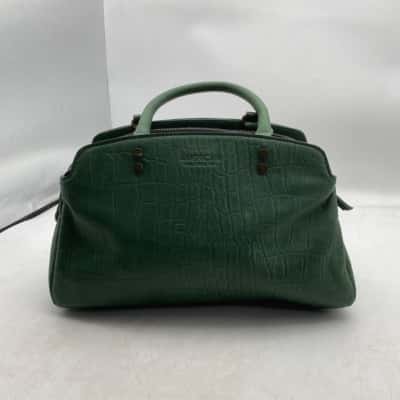 New American Leather Company Green Handbag