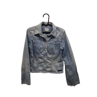 Calvin Klein Jeans Kids Size 6 Blue Denim Jacket