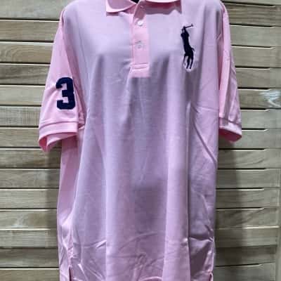 Womens  Size XXL Polo Shirt Pink  