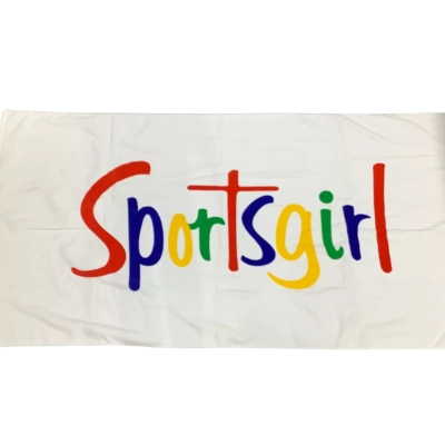 Vintage Sportsgirl Beach Towel 90x 180 cm EX COND