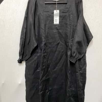 Feathers Womens Size M / S Black Dress