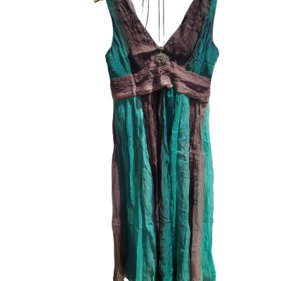  Womens  Size 12 Short Sleeve Dress  Multicoloured 
