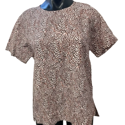 Sussan Womens  Size 6 Blouse Animal print 