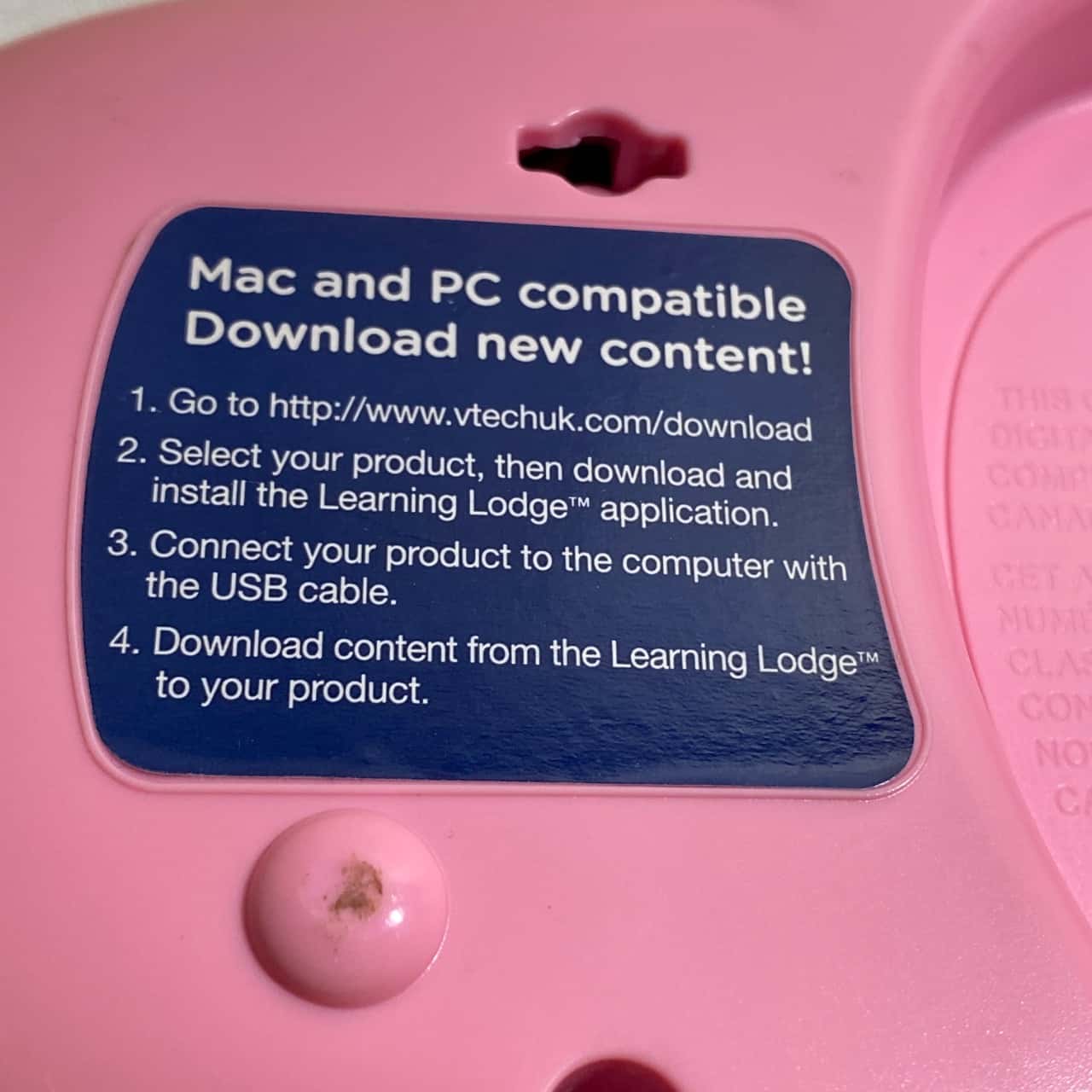 Little SmartTop Pink Learning Lodge