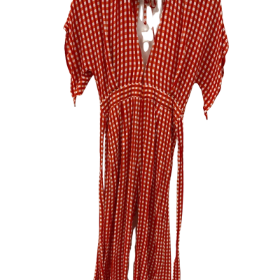 Faithfull The Brand Womens  Size 10 / M Casual Dress / Party Dress Gingham / Red / White 