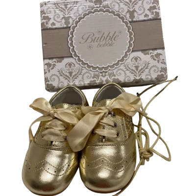 Bubble Bobble  Toddler shoes Gold 
