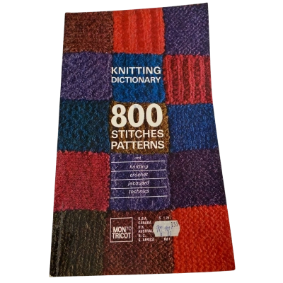 Min Tricot Knitting Dictionary 800 Stitch Patterns 