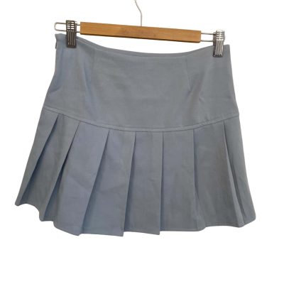 Ava & Ever Womens  Size 14 Mini Skirt / Pleated Skirt Blue 