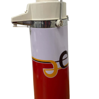 Thermos flask red/yellow/white