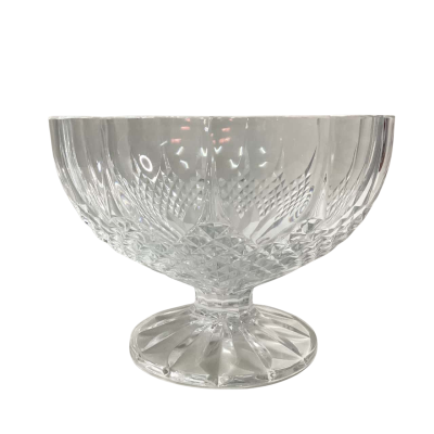 Vintage Diamond Pattern Glass Fruit/Dessert bowl 