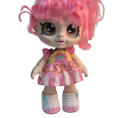 KINDI KIDS BOBBLE HEAD DOLL (Pink)