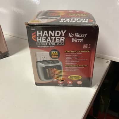 Handy heater turbo 800 plug in heater