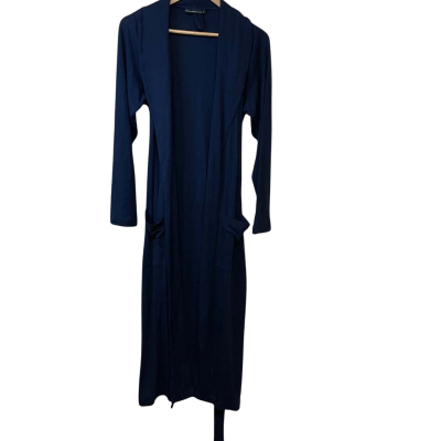 New - Smitten 100% Merino Wool Blue Dressing Gown - Size L