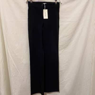 Forcast Womens  Size 6 Slim Fit Pants Navy Blue 