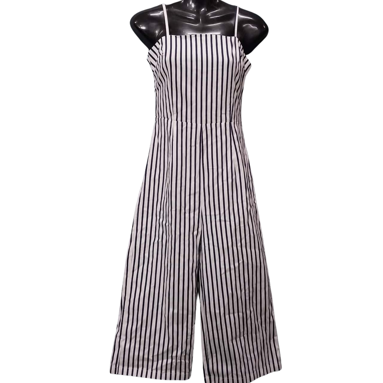 Maxim ladies Jumpsuit, size M, Striped Blue and White (s)