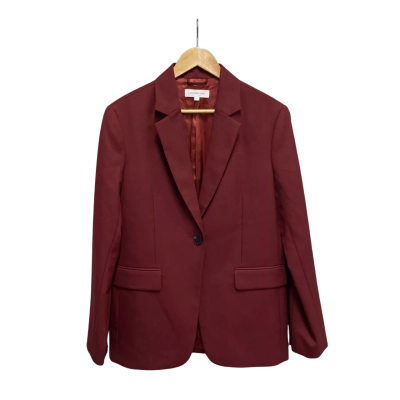 Assembly Label Womens  Size 8 Blazer Maroon 
