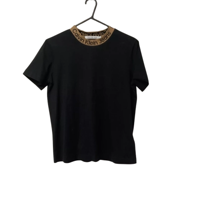 Calvin Klein Womens  Size S  Beige / Black  Thermals