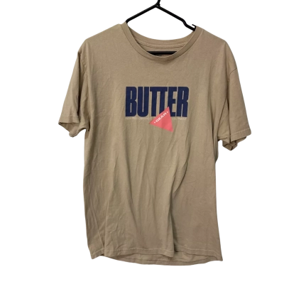  Butter  Size L Short Sleeve T-shirt Beige 