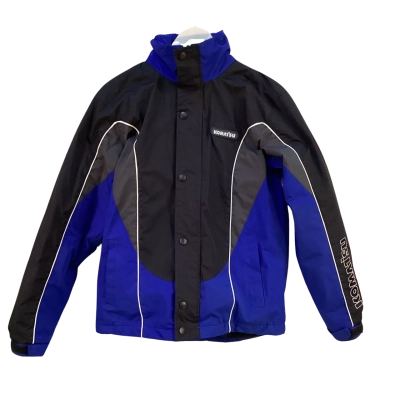 Komatsu Mens Size M Jacket Navy Blue 
