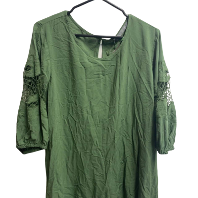 Katies Womens  Size 18 Blouse Green 