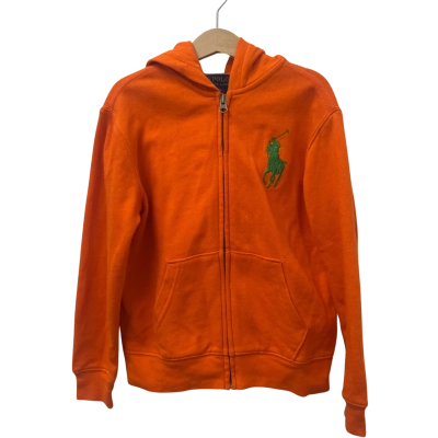 Polo Ralph Lauren Boys Size 7 Jacket Orange 