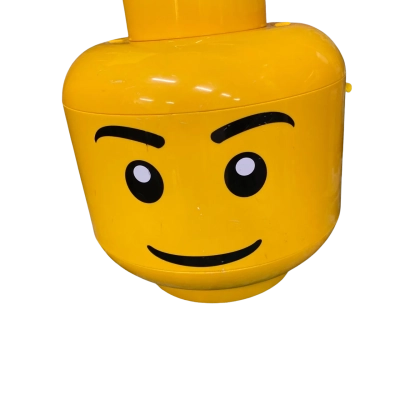 Lego. Head container and approx 1kg various bricks. 