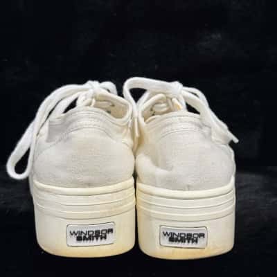 Windsor Smith Womens  Size 7.5 Sneakers White 